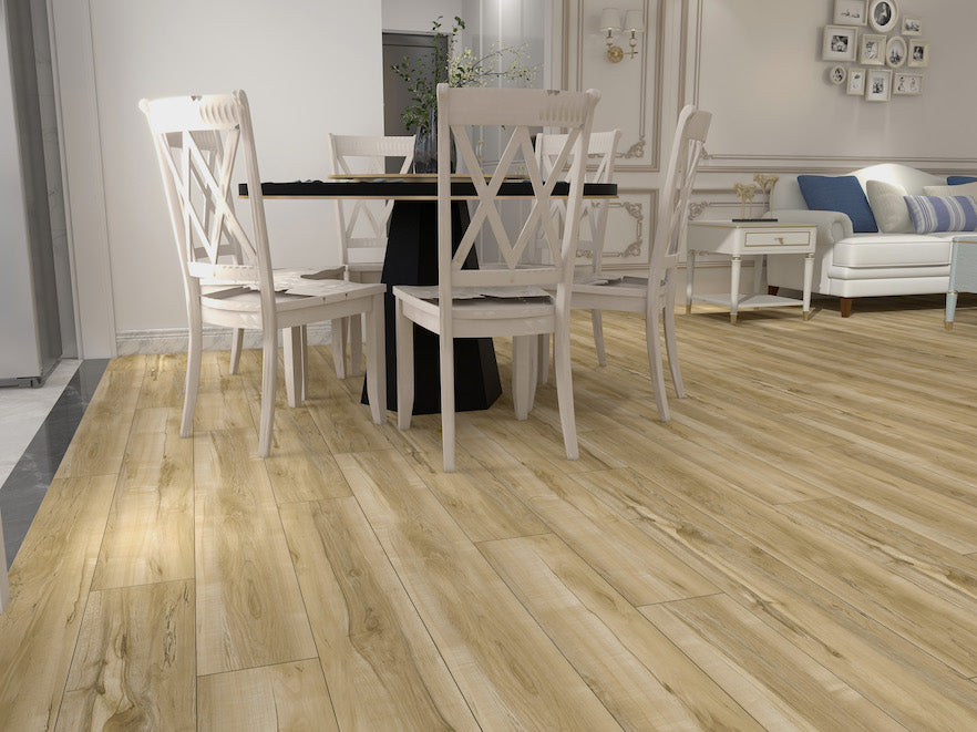 Vinyle SPC Érable Beige